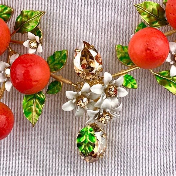 Dolce & Gabbana Orange Fruit Jewelry Necklace - Picture 4 of 8